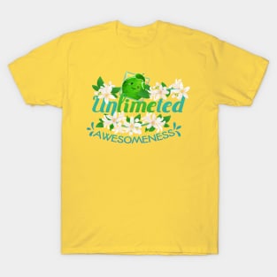 Unlimeted Awesomeness - Punny Garden T-Shirt